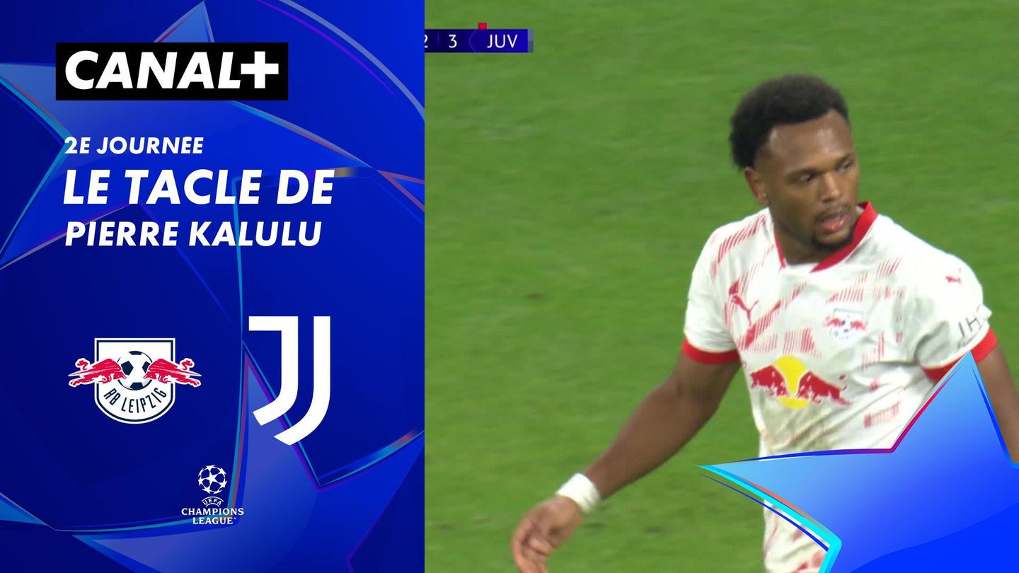 Le tacle de Pierre Kalulu contre Leipzig (86')