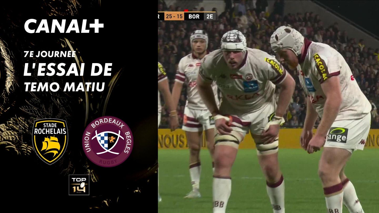 L'essai de Temo Matiu contre La Rochelle