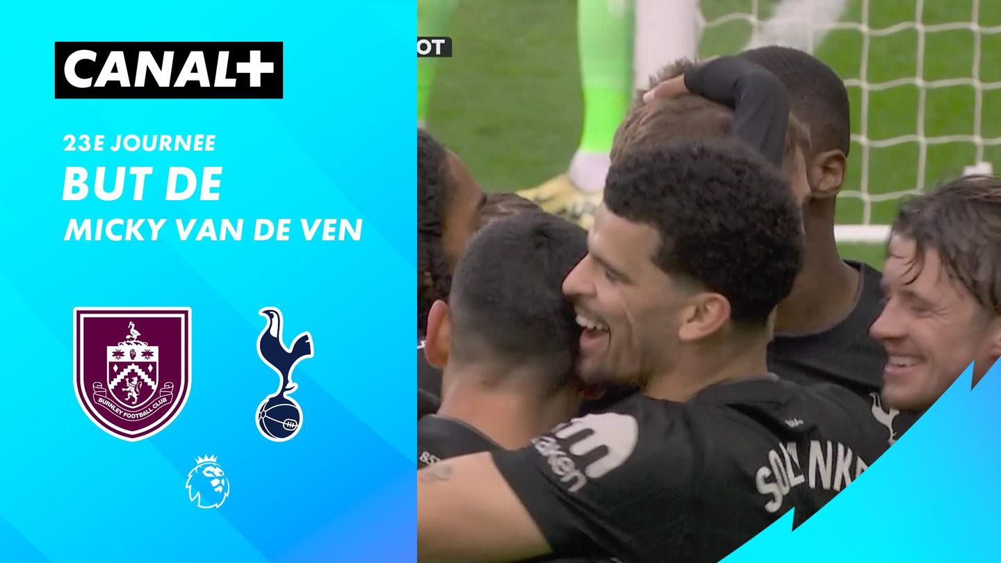 Le but de Micky van de Ven contre Burnley (38')