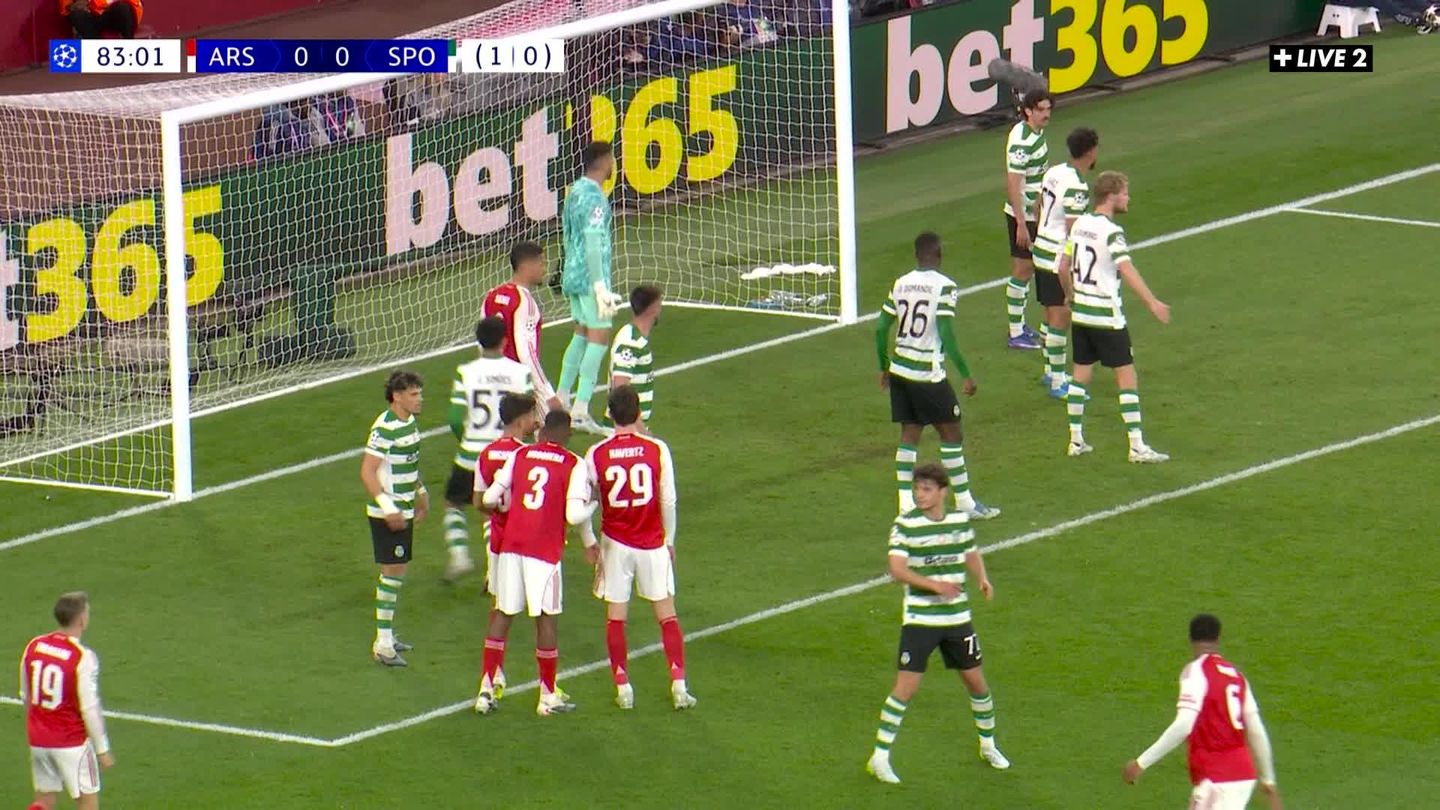Le résumé de Arsenal / Sporting Portugal