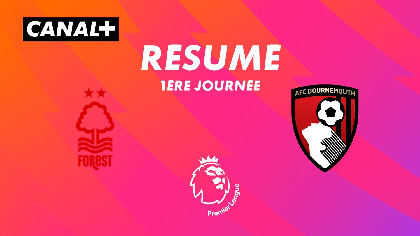 Le résumé de Nottingham / Bournemouth - Premier League 2024-25 (J1)