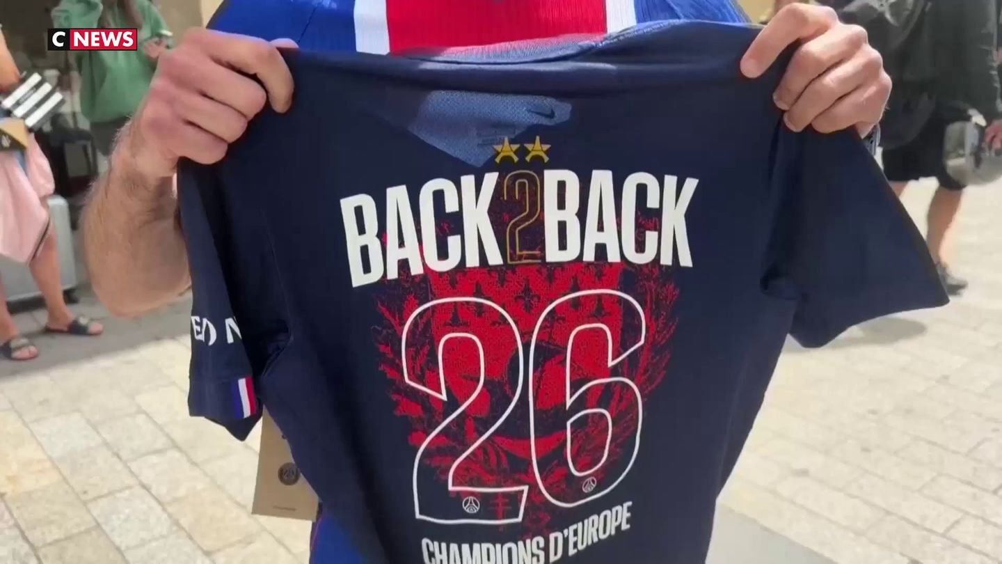 L'explosion des ventes de maillots à deux étoiles du PSG