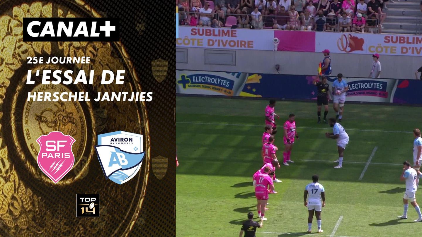 L'essai de Herschel Jantjies contre Paris