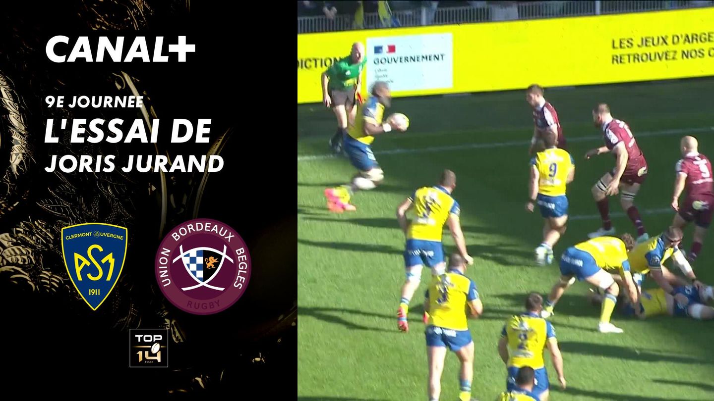 L'essai de Joris Jurand contre Bordeaux-Bègles