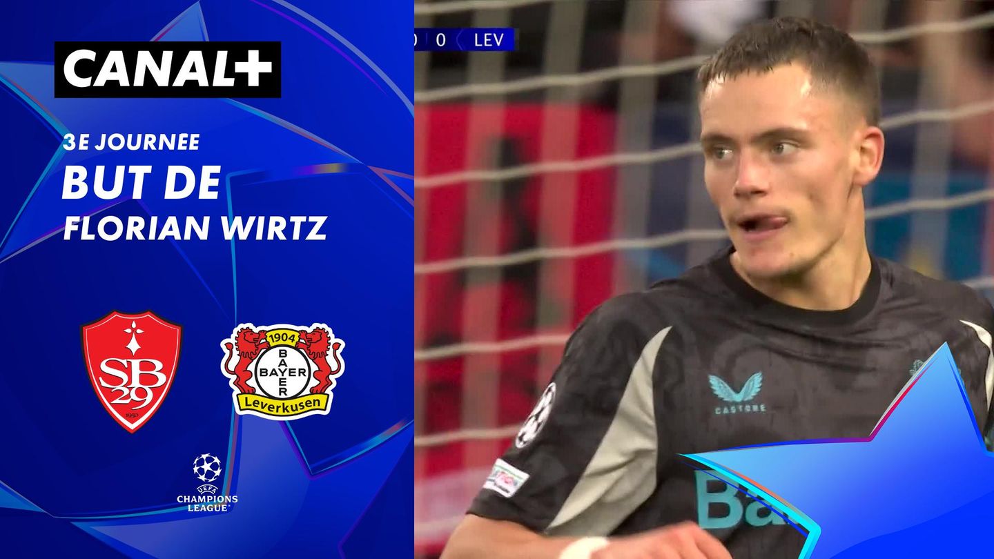 Le but de Florian Wirtz contre Brest (24')