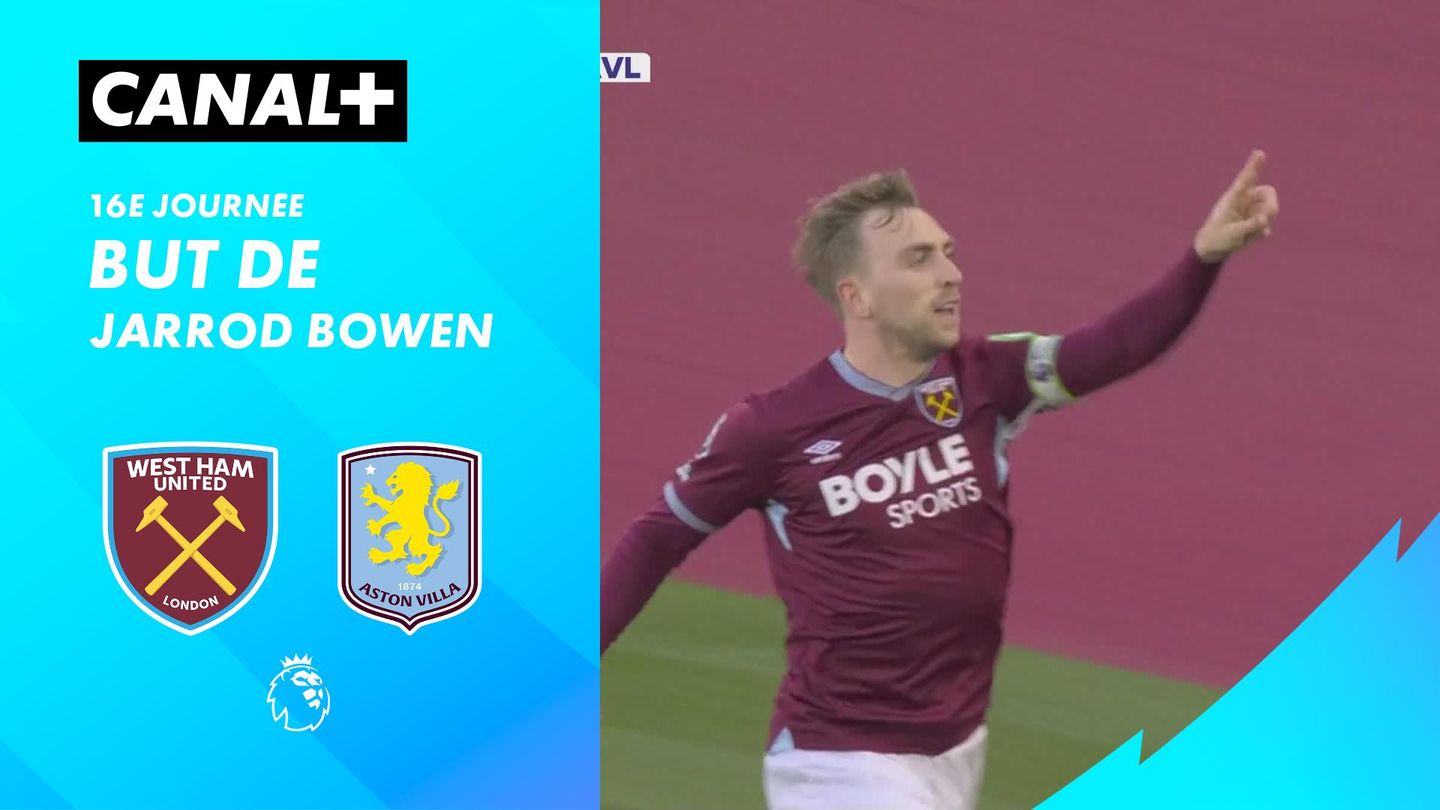 Le but de Jarrod Bowen contre Aston Villa (24')