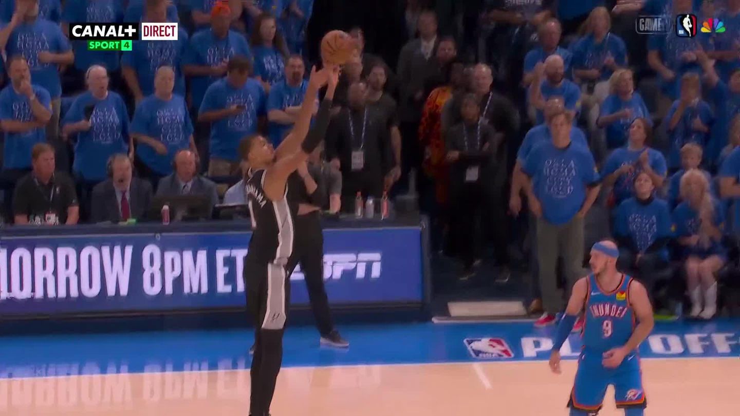 Oklahoma City Thunder vs. San Antonio Spurs - Game Highlights