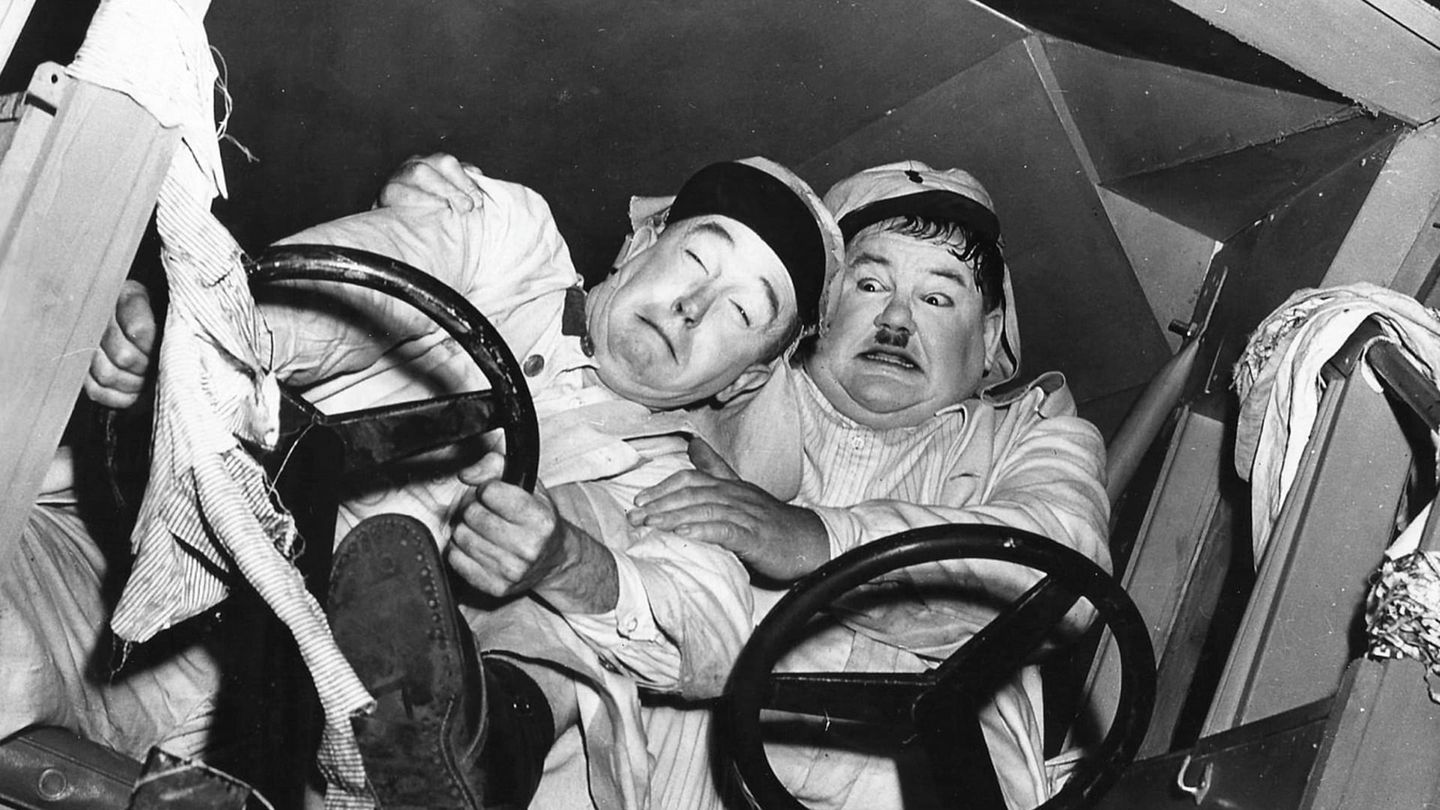 Laurel et Hardy conscrits