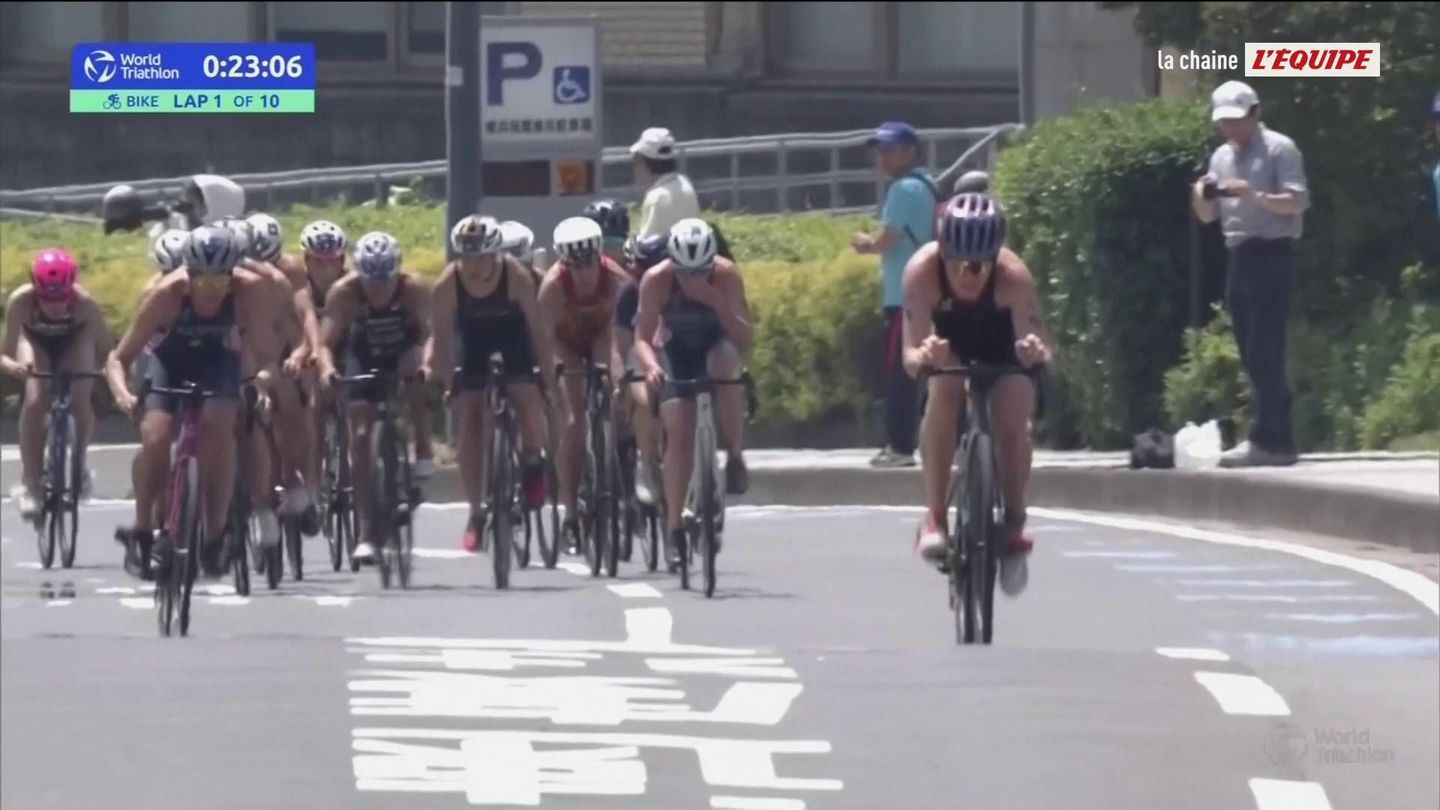 3e manche, à Yokohama. Course dames