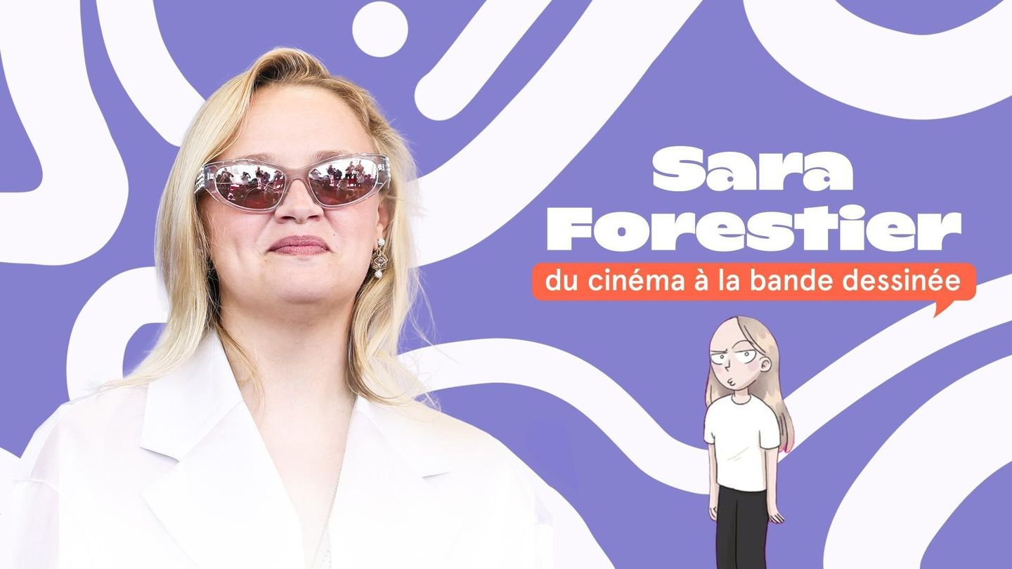 Sara Forestier du cinéma à la bande dessinée