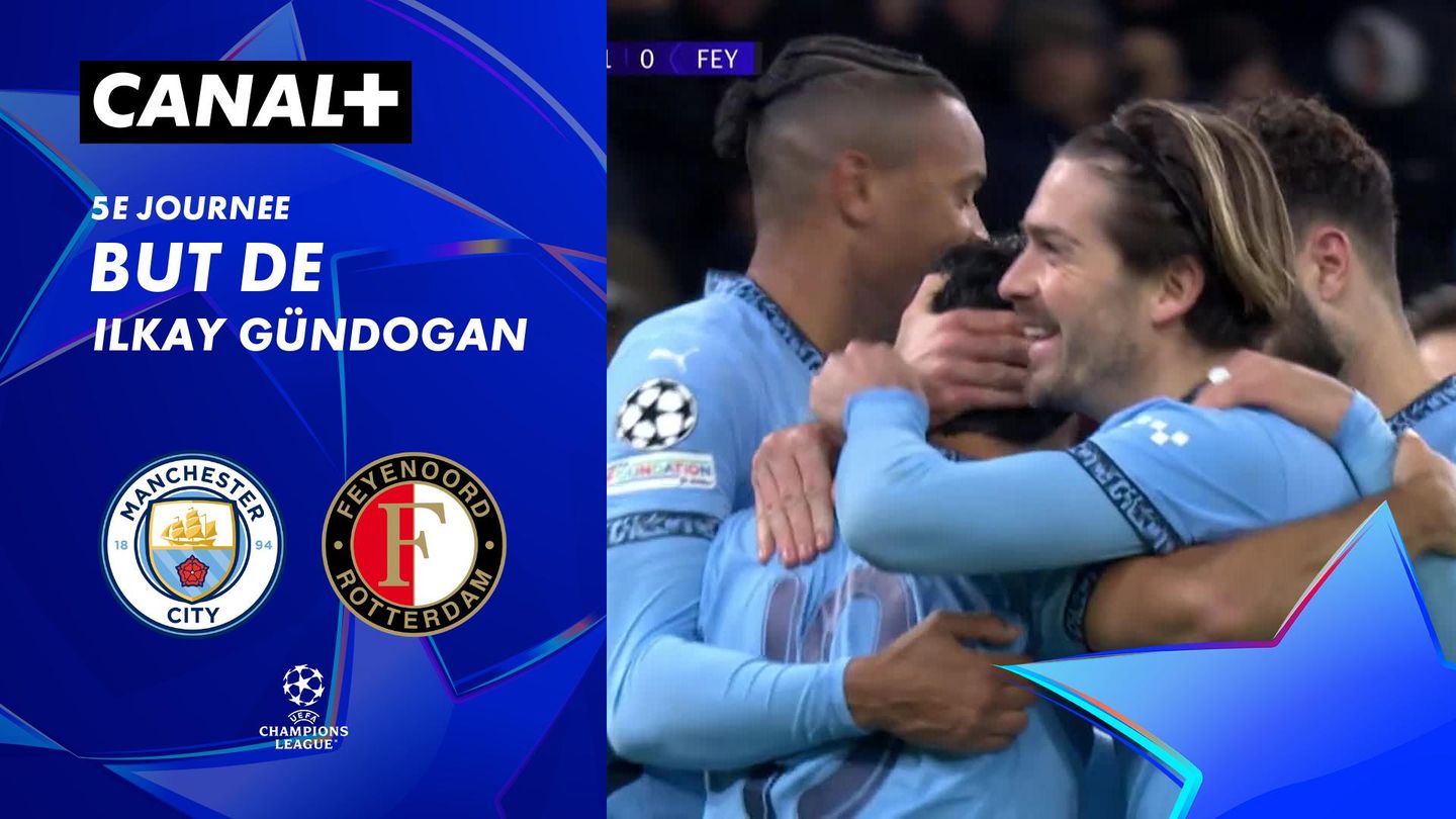 Le but de Ilkay Gündogan contre Feyenoord (50')