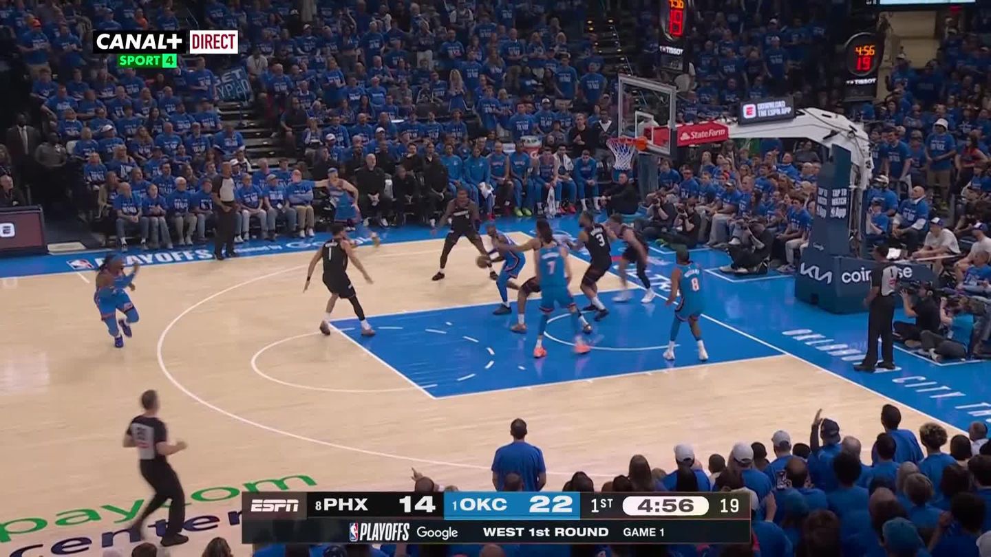 Oklahoma City Thunder vs. Phoenix Suns - Game Highlights