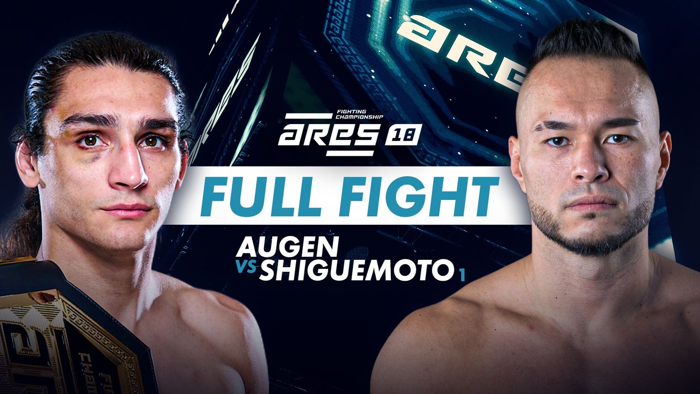 Virgil Augen vs Henrique Shiguemoto #1 | Combat entier | Le meilleur de l'ARES FC