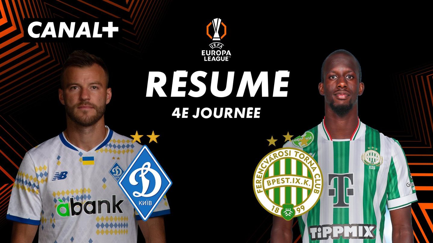 Le résumé de Dynamo Kiev / Ferencvaros Budapest