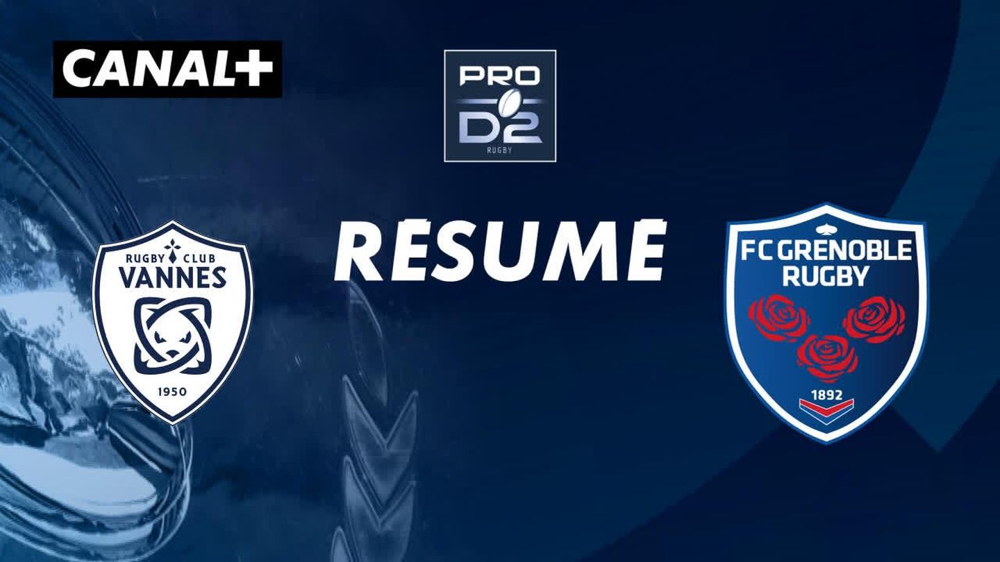 Le résumé de Vannes / Grenoble