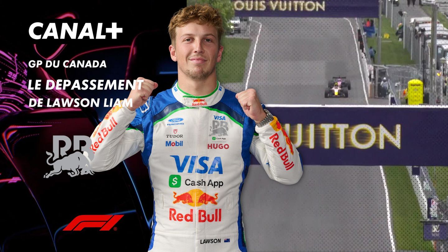 Le dépassement de Lawson Liam au Grand Prix du Canada- 65e tour - 7e tour