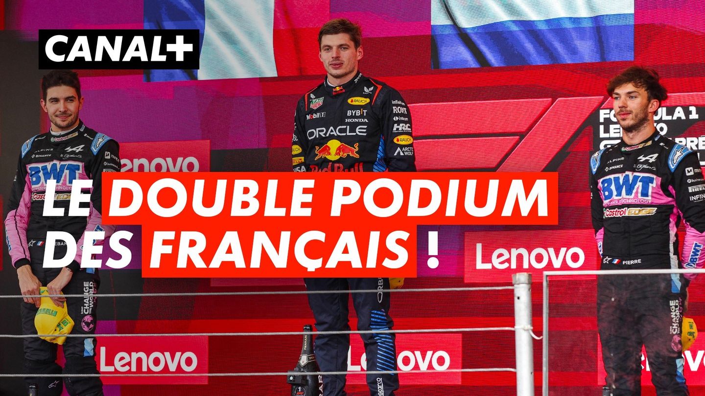 Le double podium historique des Français lors du Grand Prix du Brésil