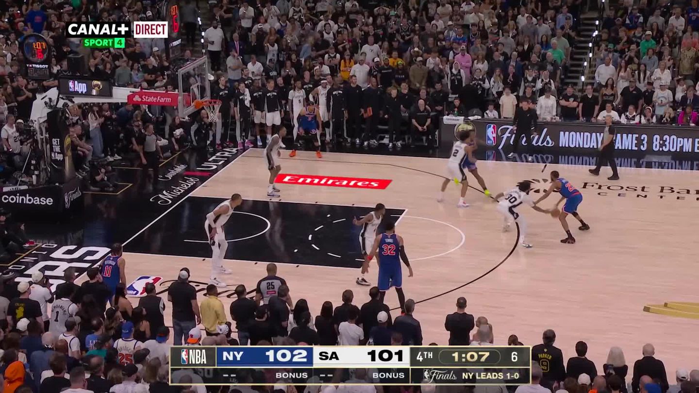 San Antonio Spurs vs. New York Knicks - Game Highlights