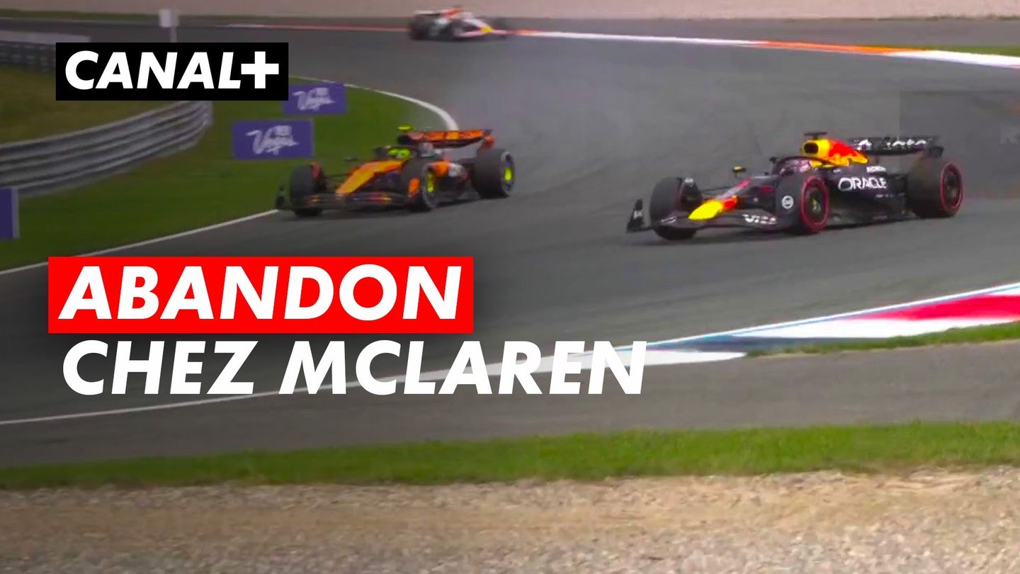 L'abandon de Lando Norris - Grand Prix des Pays-Bas - F1