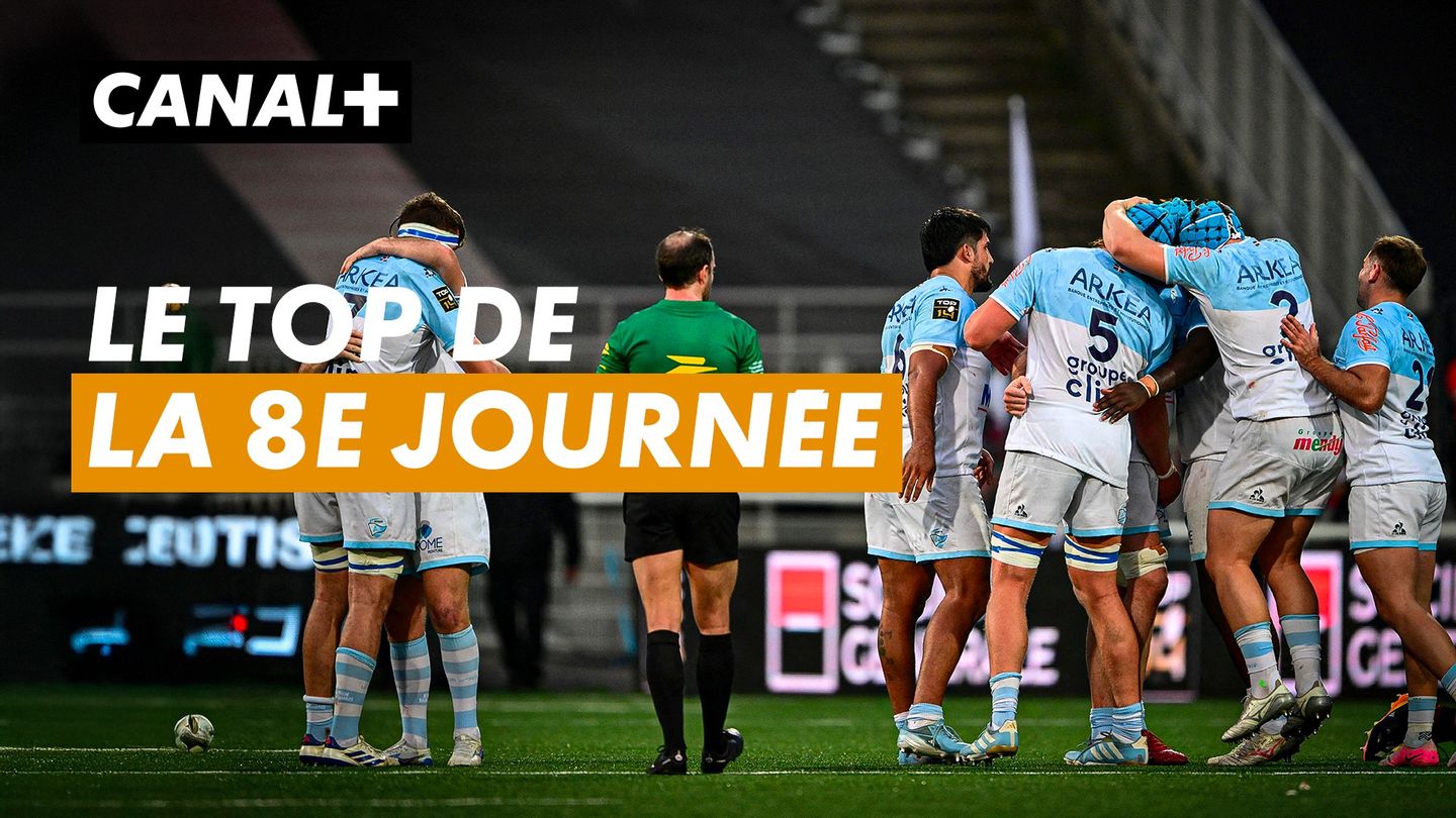 Le Top de la 8ème journée du TOP 14