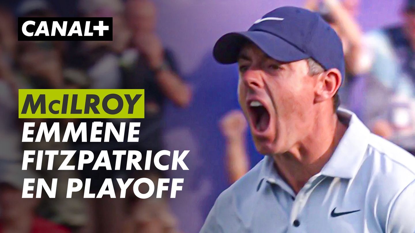 RORY McILROY est clutch et rentre l'eagle pour aller en playoff