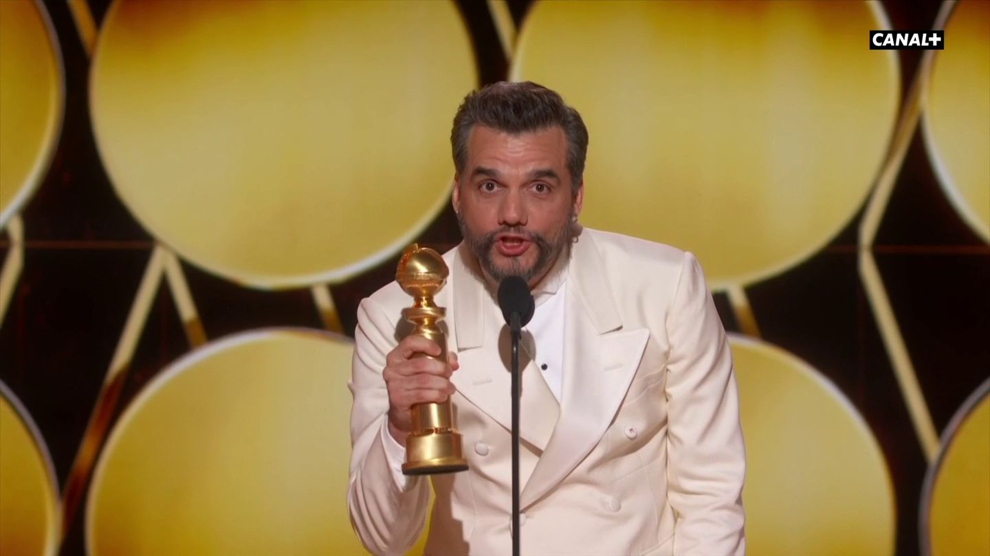 Wagner Moura, lauréat du Golden Globe du meilleur acteur dans un film dramatique pour L'Agent Secret