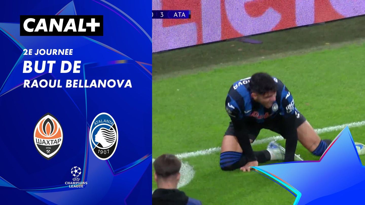 Le but de Raoul Bellanova contre Shakhtar Donetsk (48')