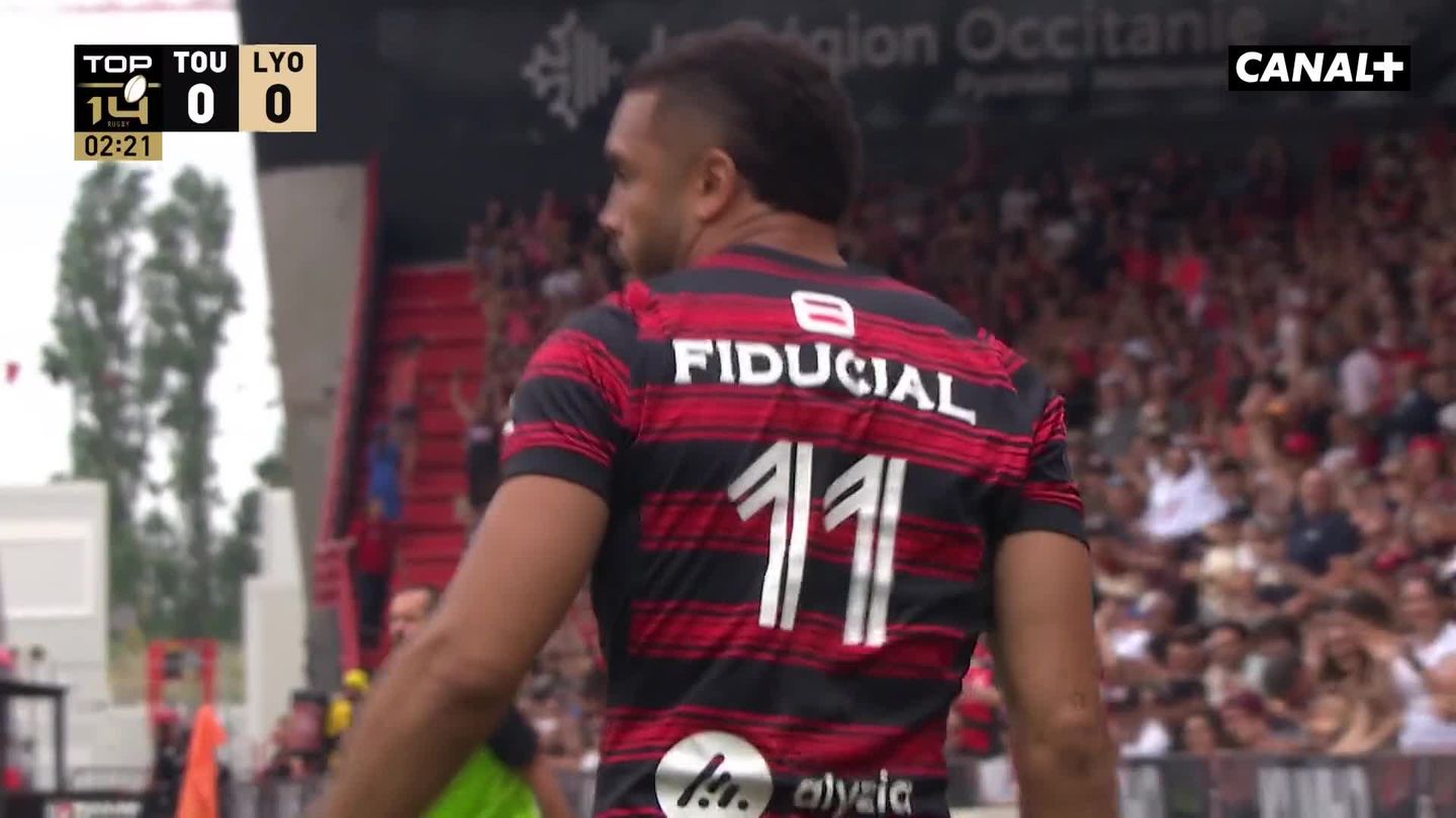 L'essai de Matthis Lebel contre Lyon