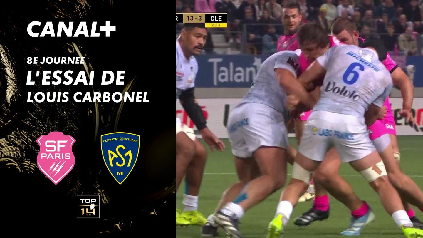 L'essai de Louis Carbonel contre Clermont