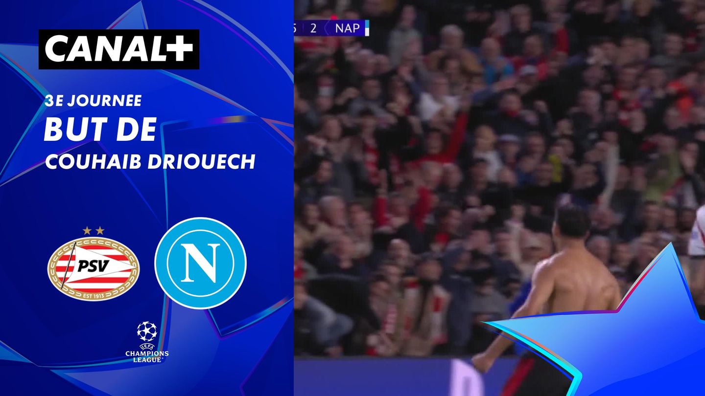Le but de Couhaib Driouech contre Naples (89')
