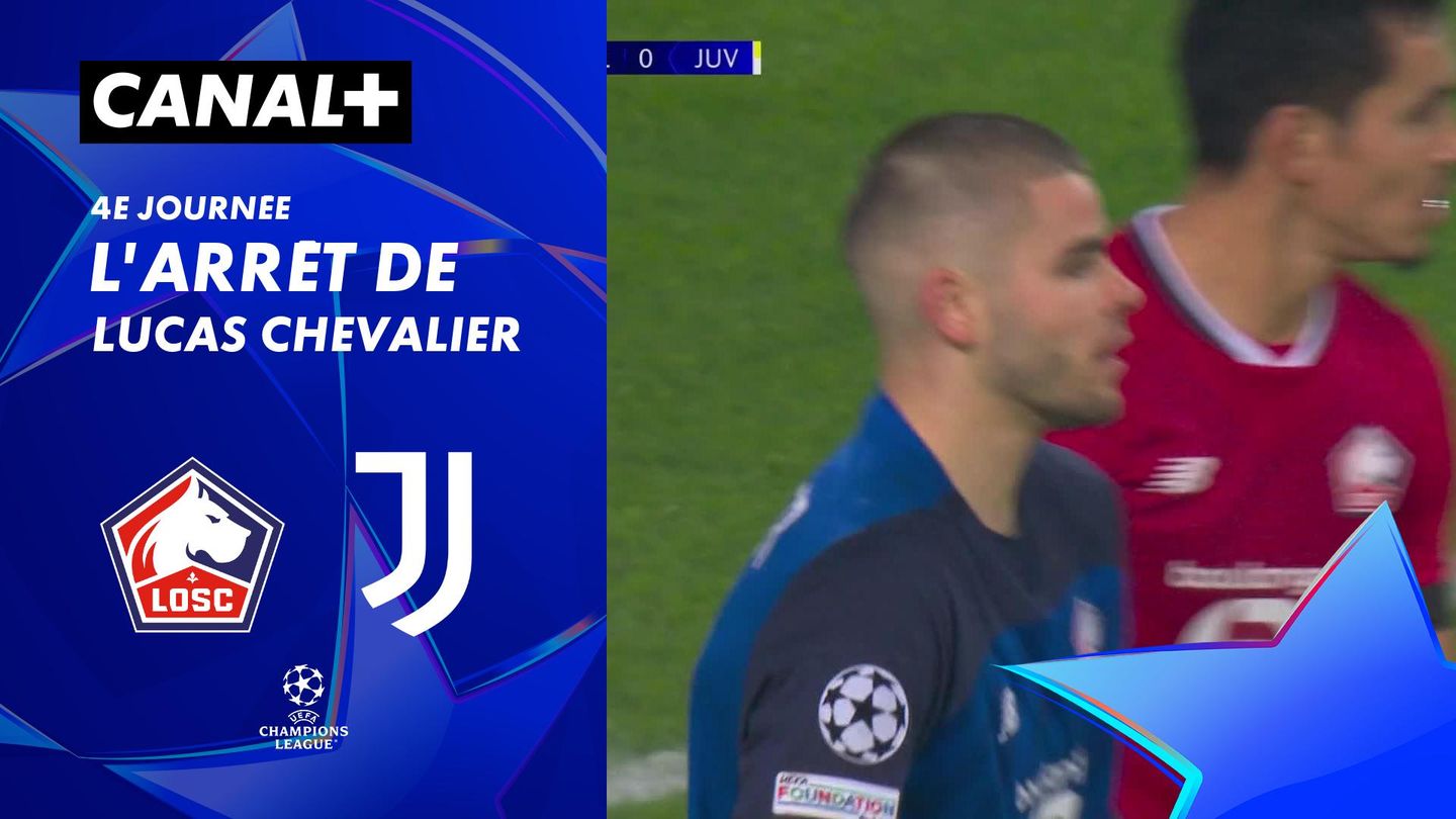 L'arrêt de Lucas Chevalier contre Juventus (34')