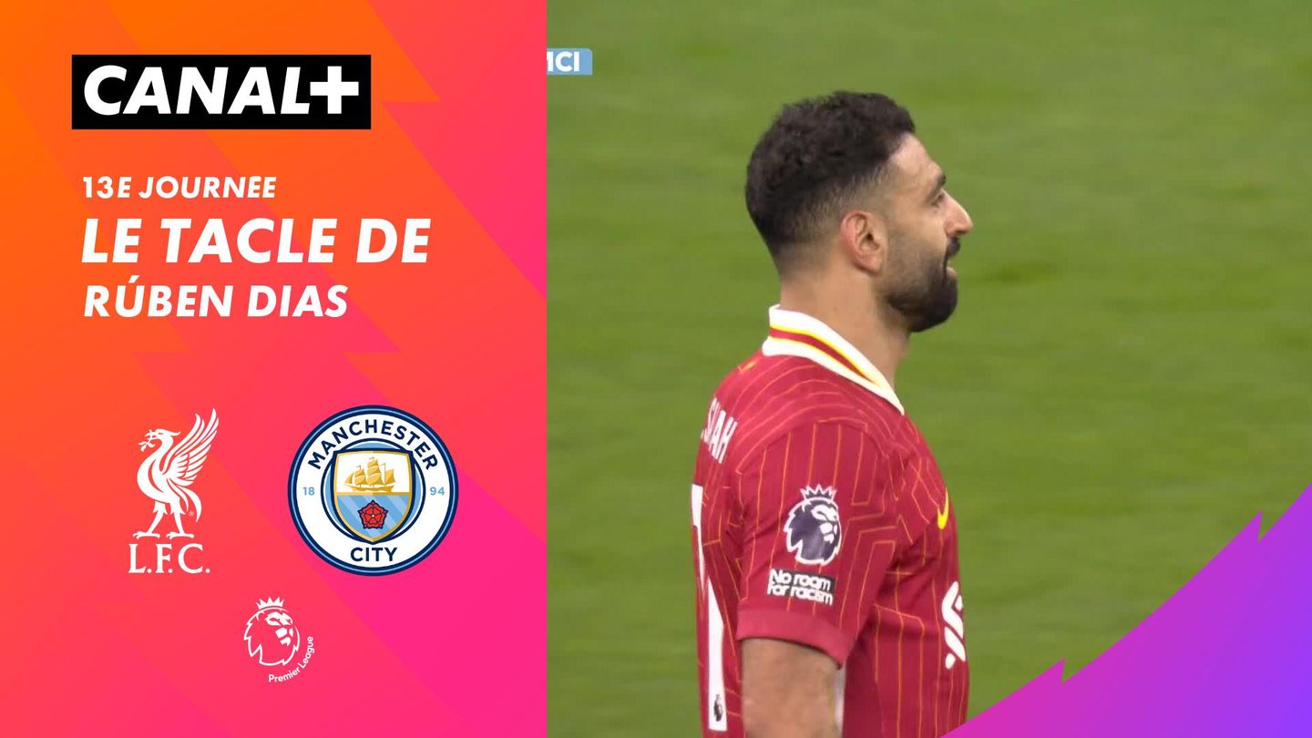 Le tacle de Rúben Dias contre Liverpool (66')