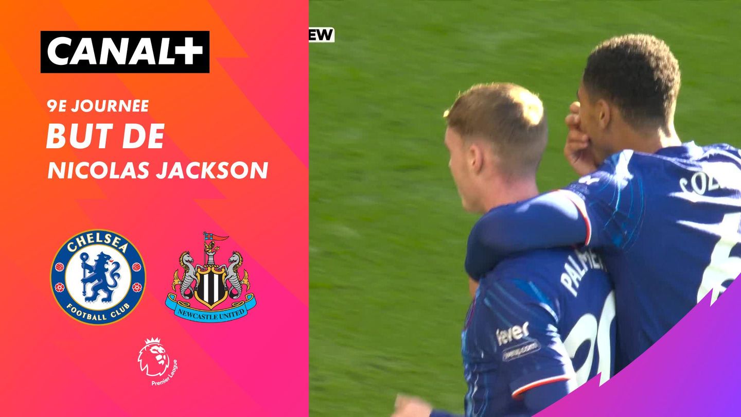 Le but de Nicolas Jackson contre Newcastle (18')