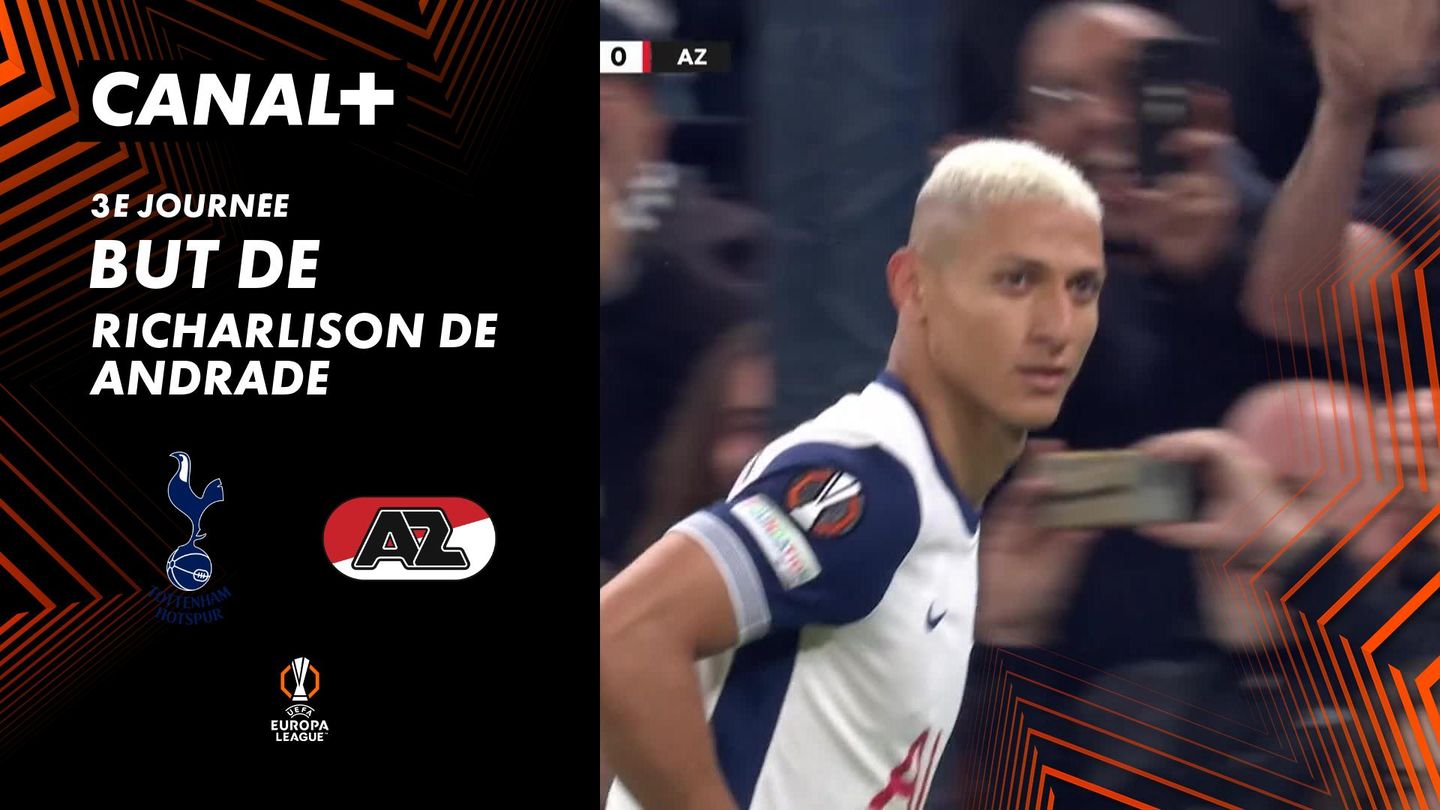 Le but de Richarlison de Andrade contre AZ (53')