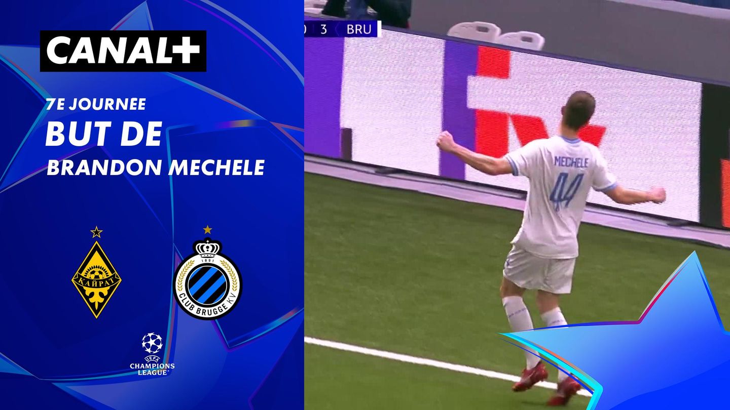 Le but de Brandon Mechele contre Kairat (84')
