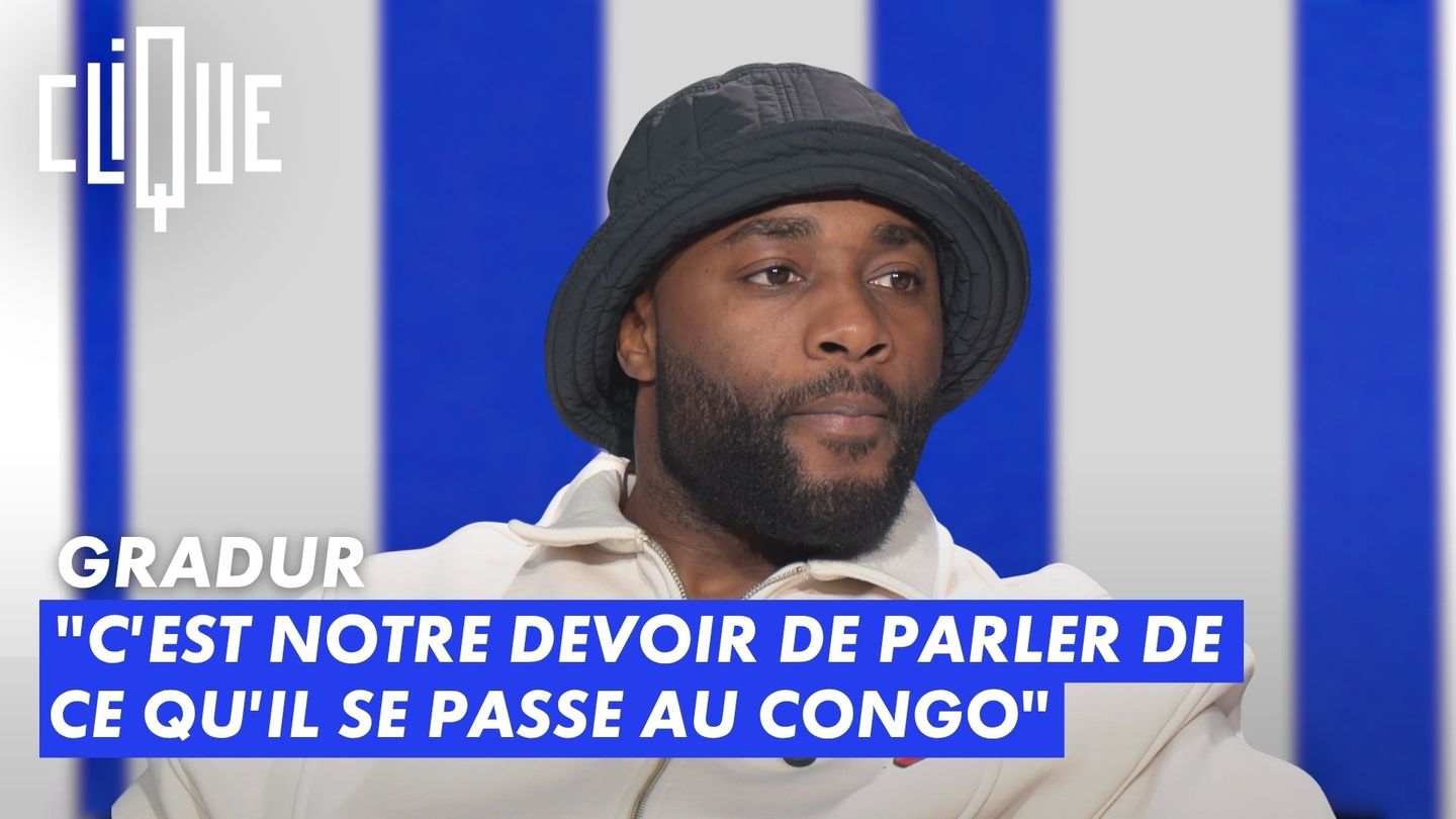 Gradur : "C'est notre devoir de parler de ce qu'il se passe au Congo"