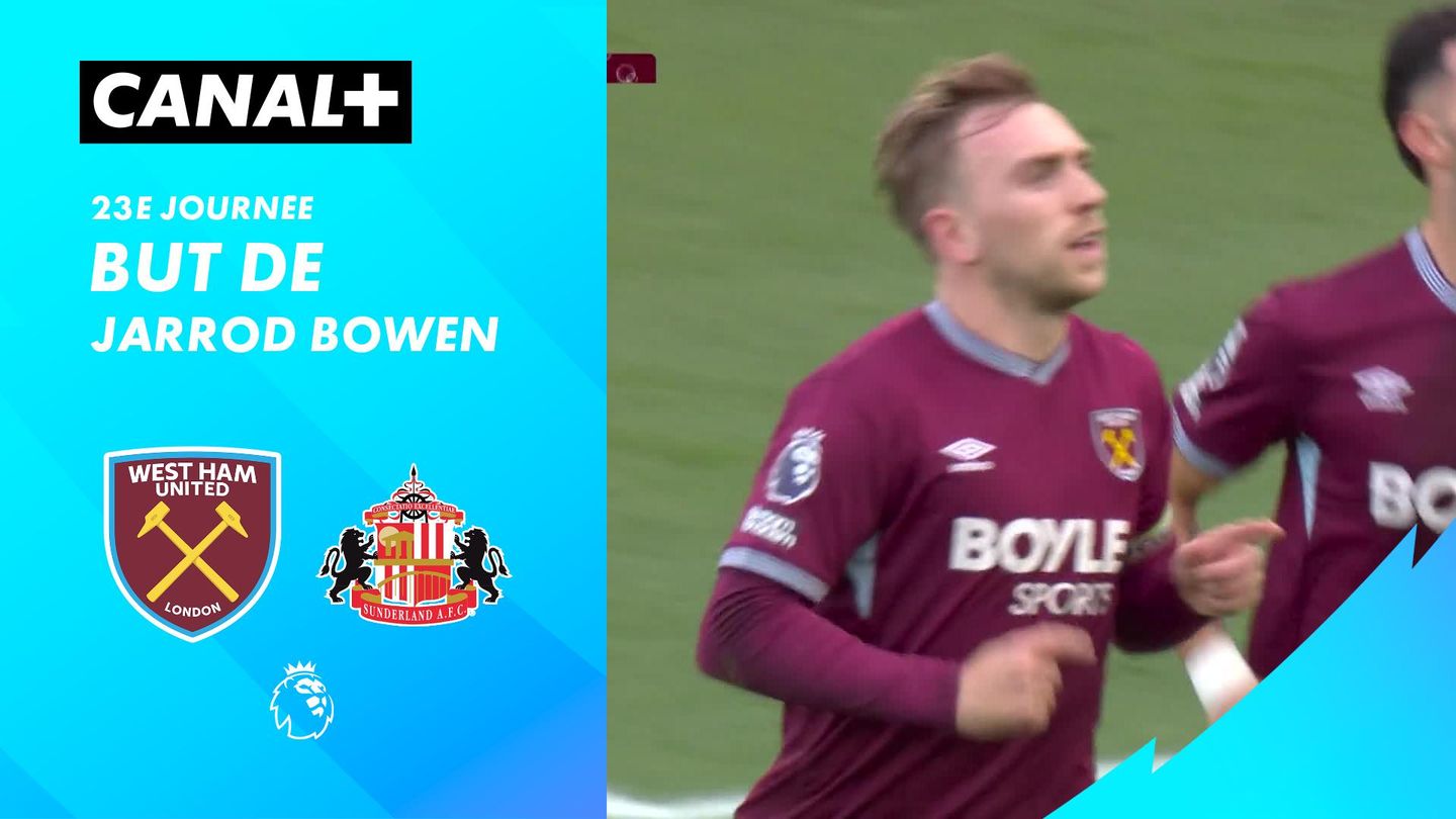 Le but de Jarrod Bowen contre Sunderland (28')