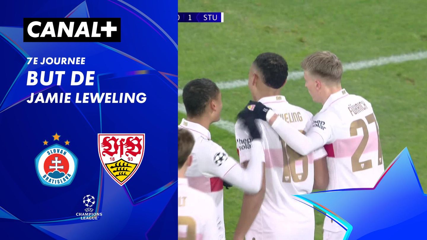 Le but de Jamie Leweling contre Slovan Bratislava (11')