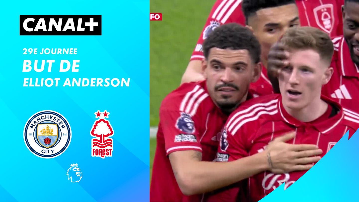 Le but de Elliot Anderson contre Man City (76')