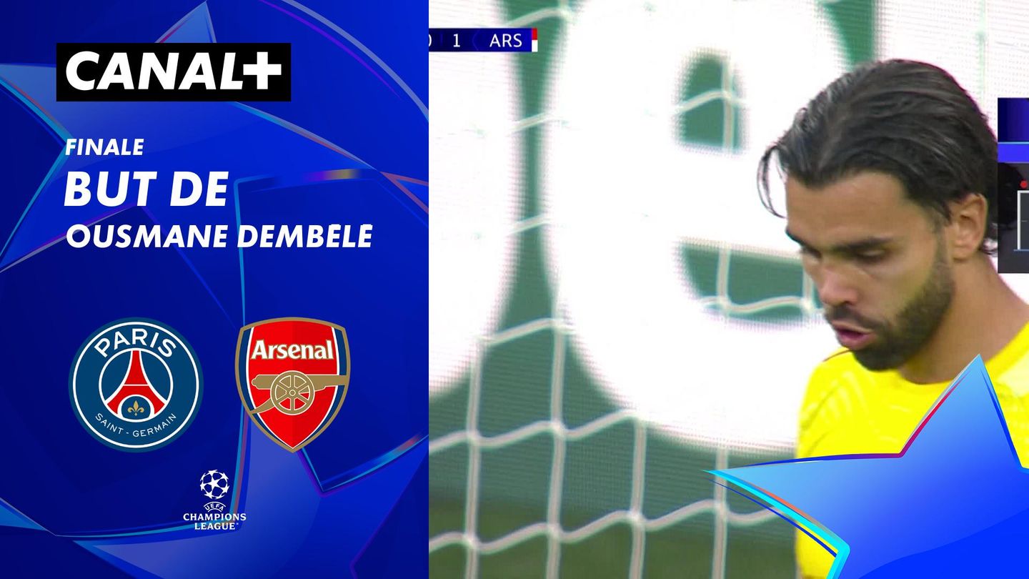 Le but de Ousmane Dembélé contre Arsenal (65')
