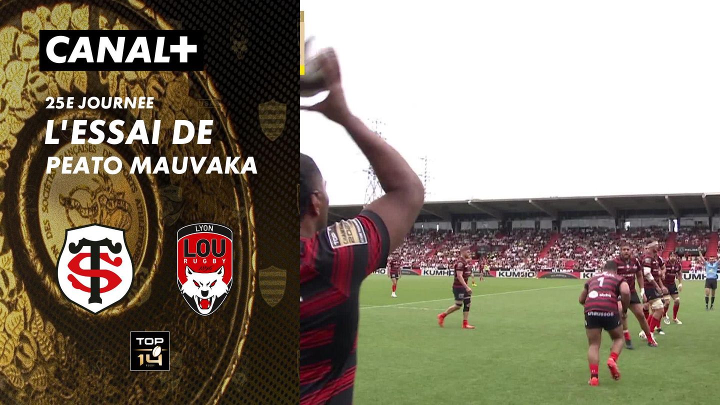 L'essai de Peato Mauvaka contre Lyon