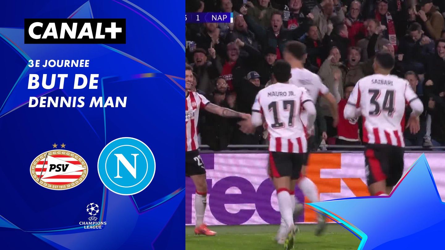 Le but de Dennis Man contre Naples (54')