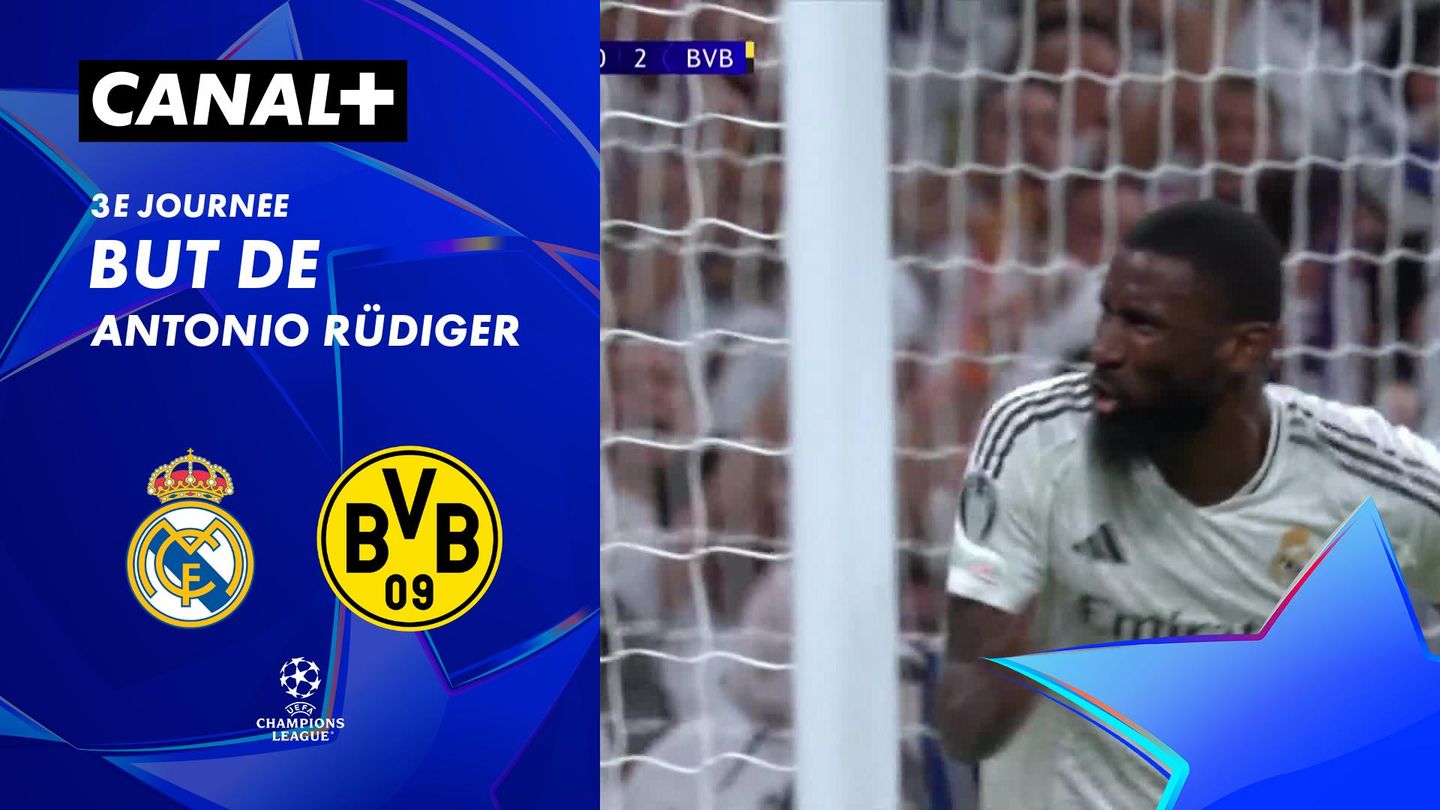 Le but de Antonio Rüdiger contre Dortmund (60')