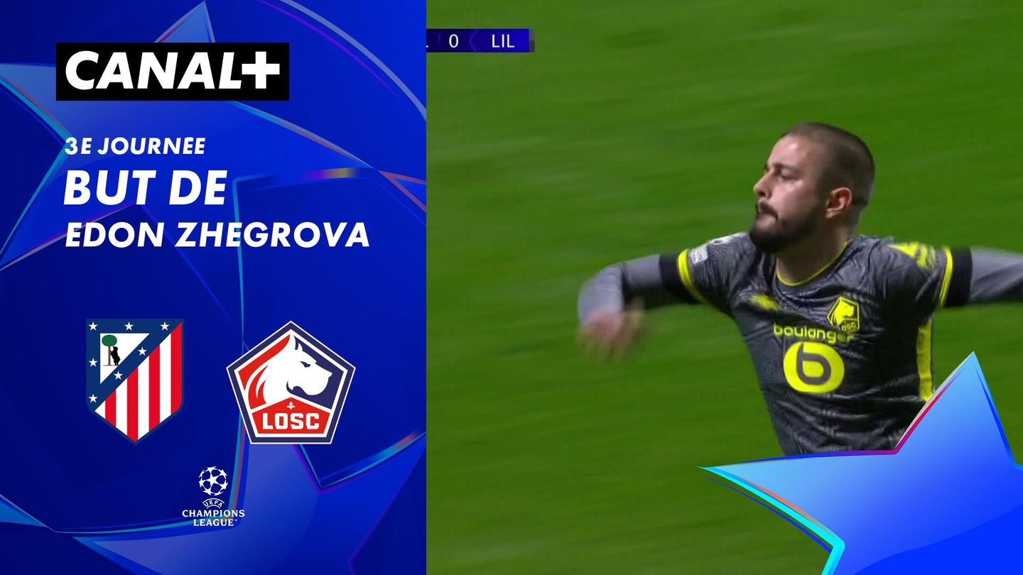 61' But de Edon Zhegrova, Lille