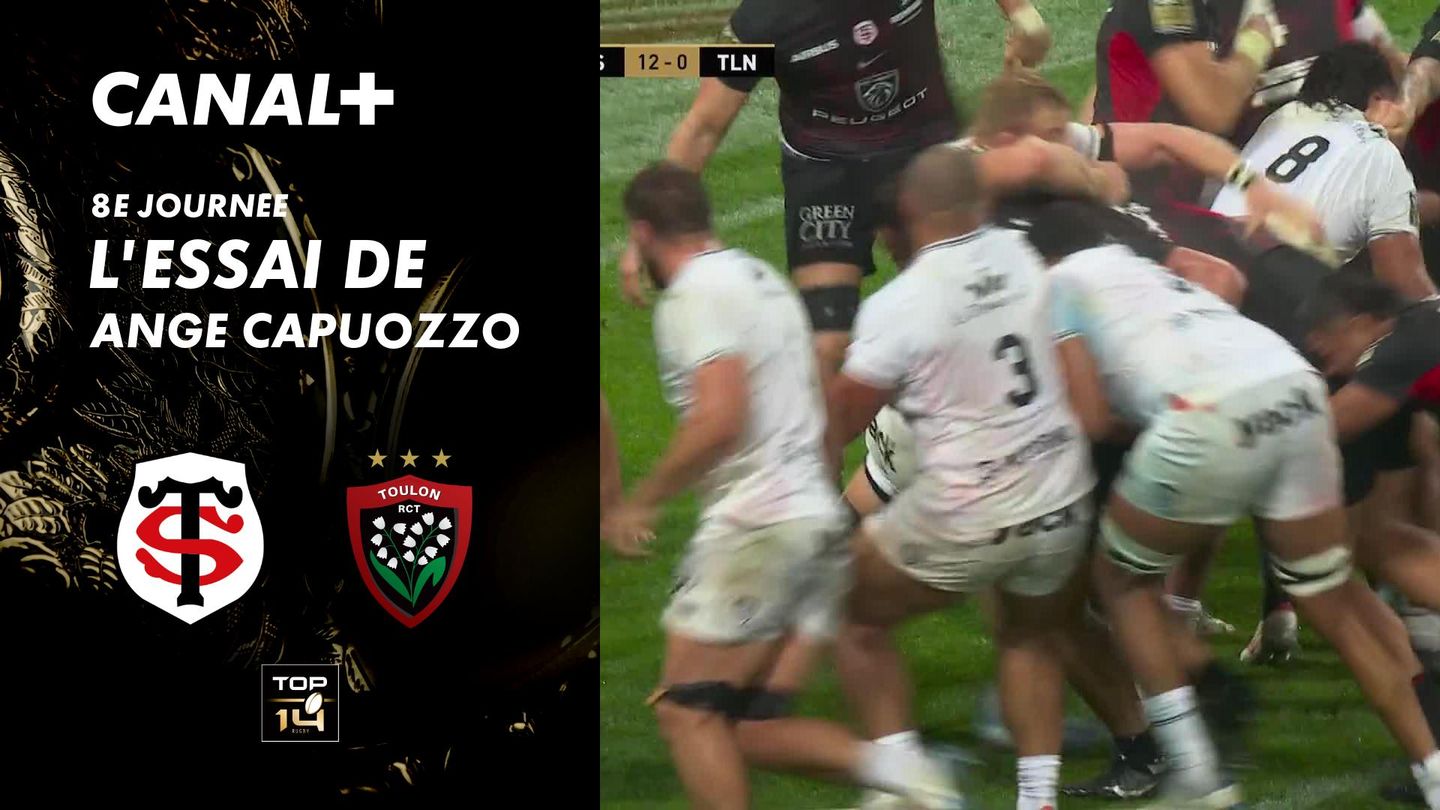 L'essai de Ange Capuozzo contre Toulon