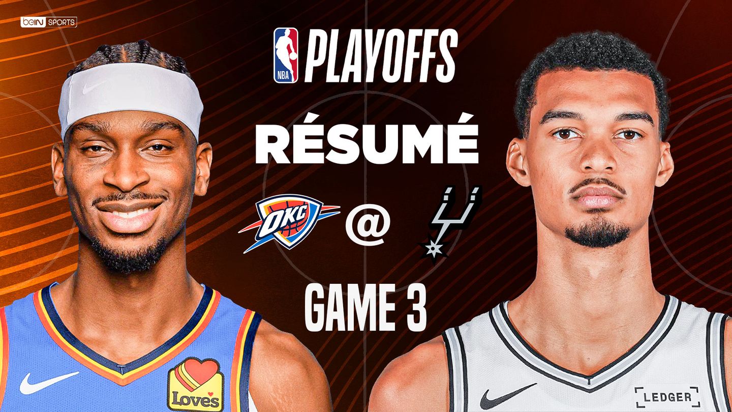Oklahoma City reprend l'avantage du terrain à San Antonio