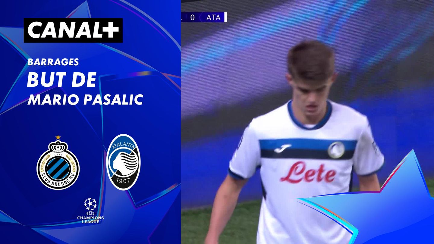Le but de Mario Pasalic contre Bruges (41')