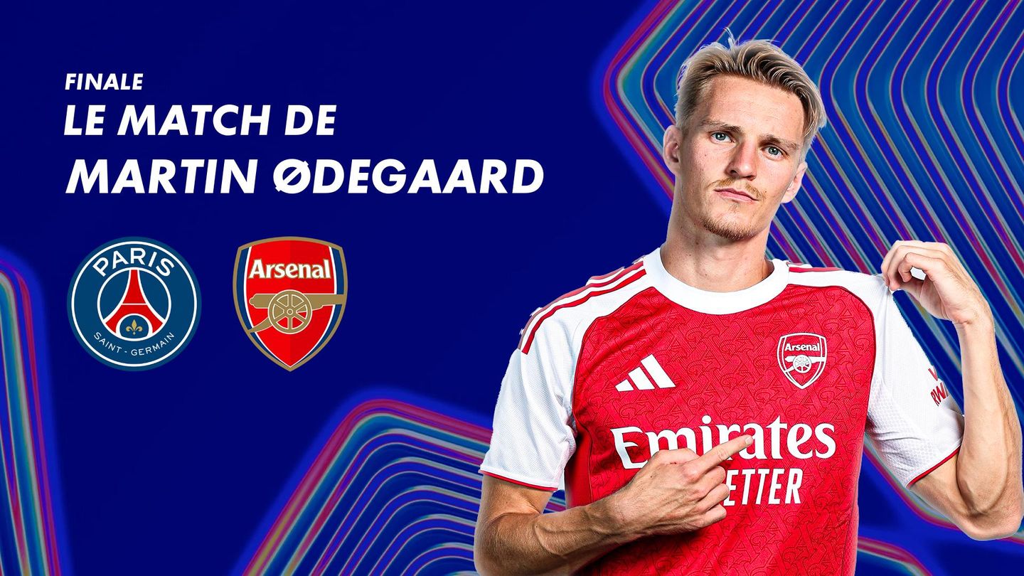 Focus sur le match de Martin Ødegaard contre Paris SG