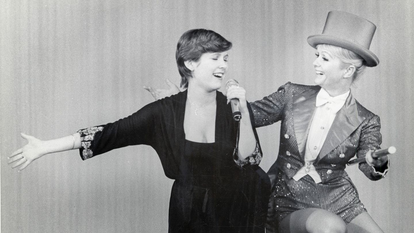 Carrie Fisher i Debbie Reynolds prywatnie