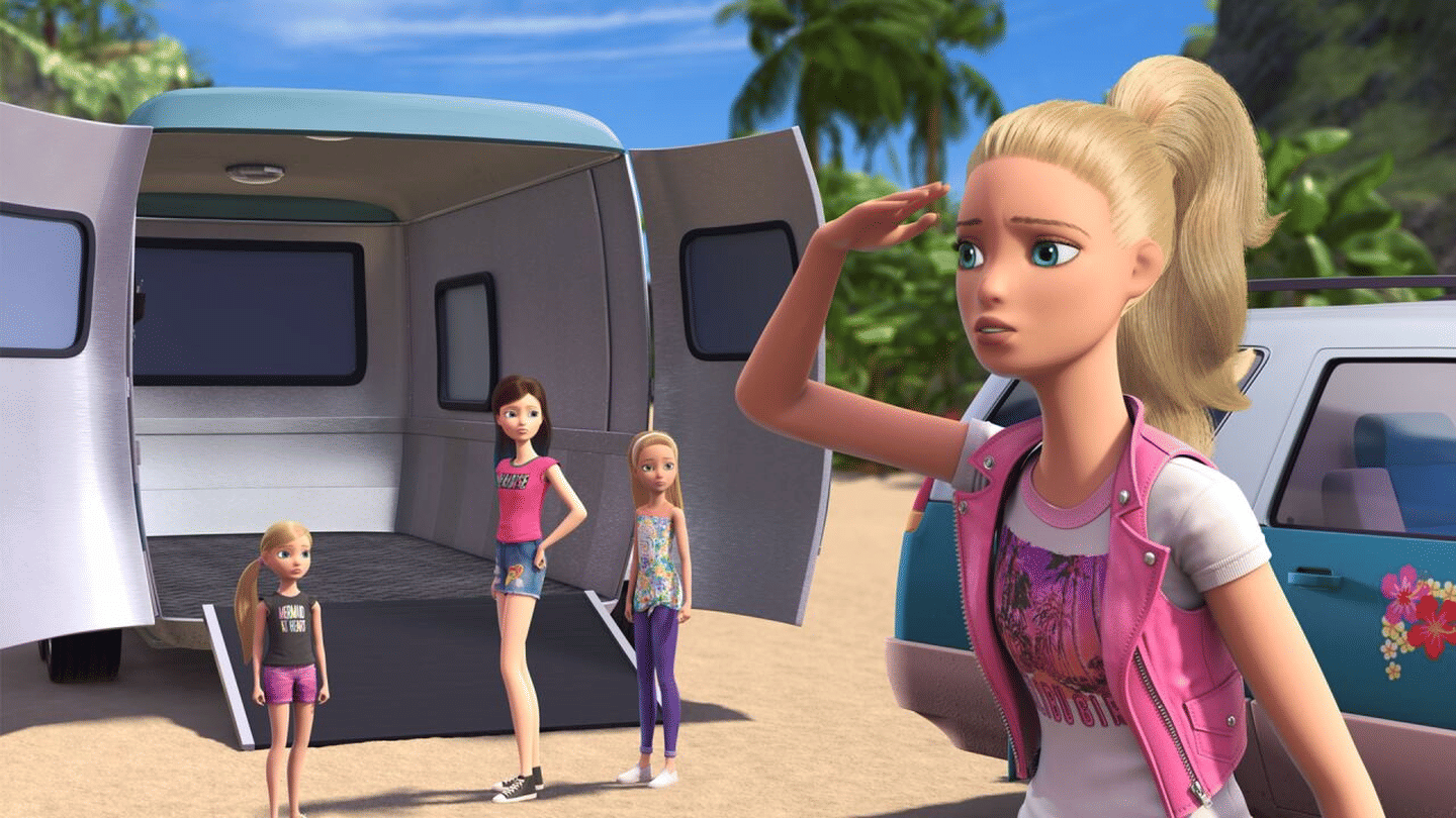 Barbie i siostry na tropie piesków
